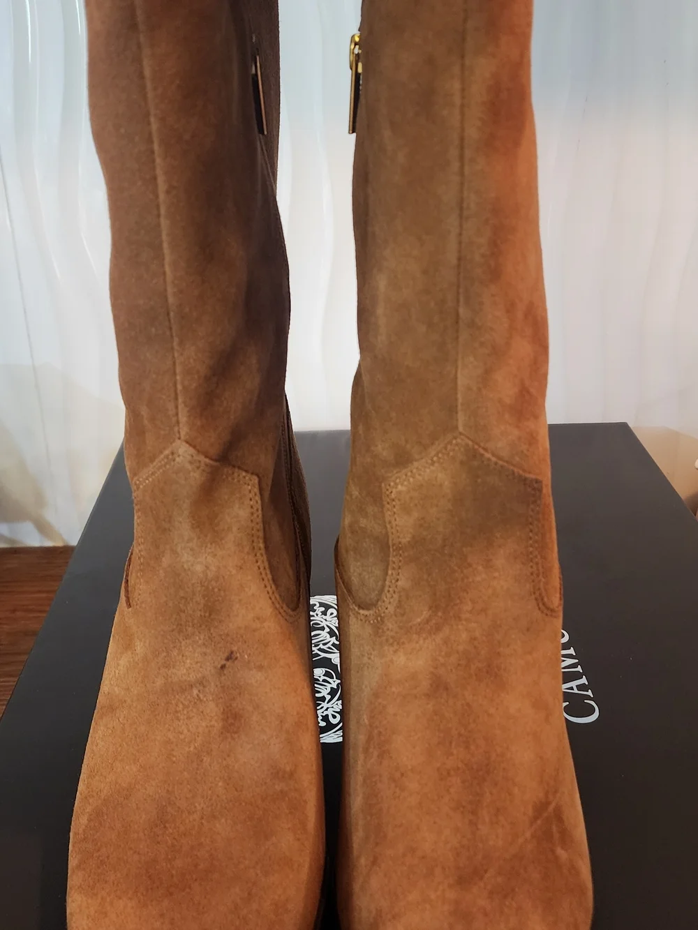 NWT Vince Camuto, Sangeti Extra Wide Calf WW Suede Knee High Boots
